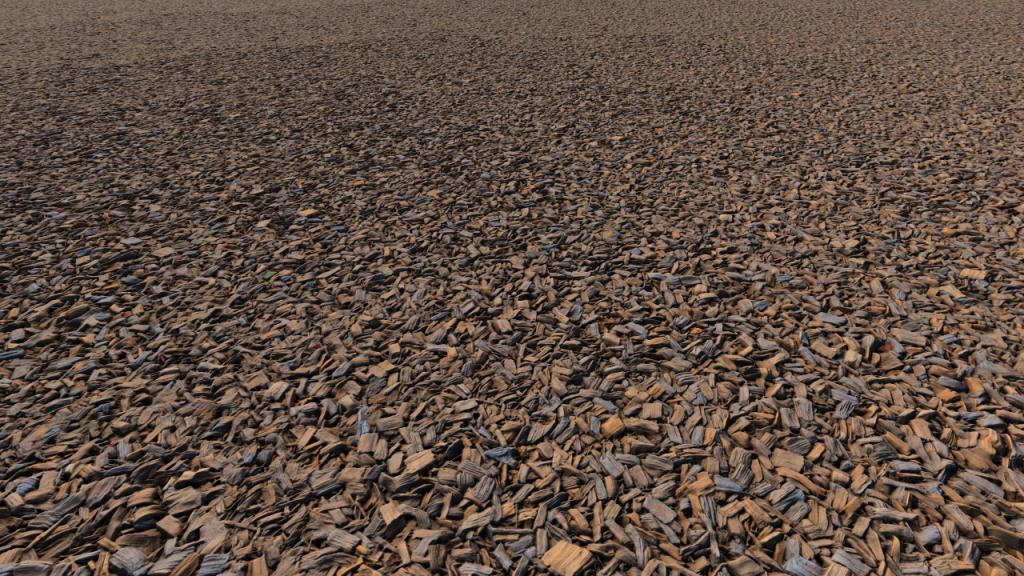 Wood chips soils