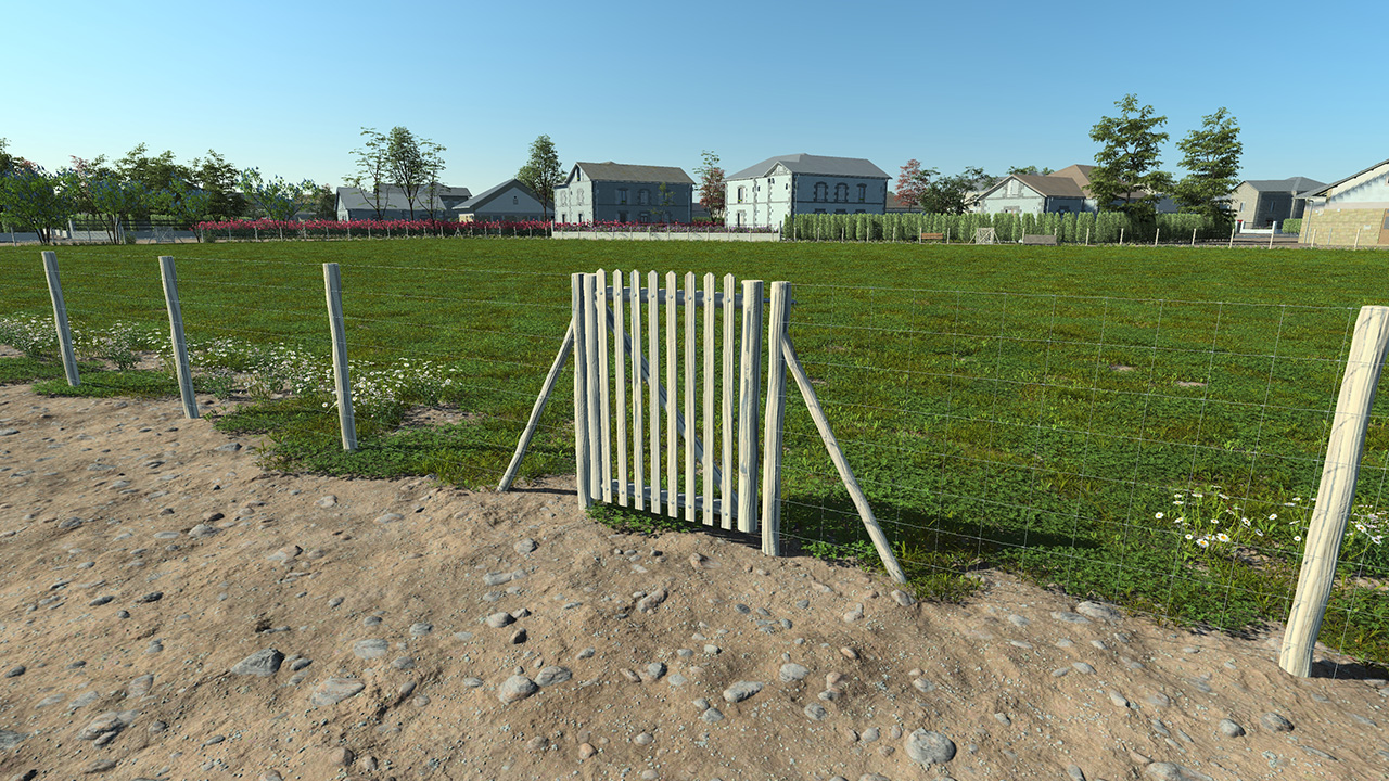 Square metal fence 120cm_0