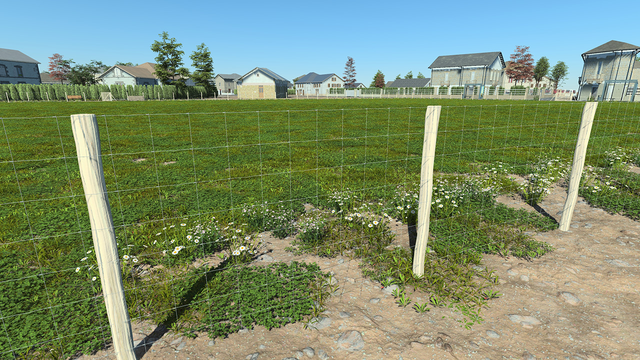 Square metal fence 120cm_1