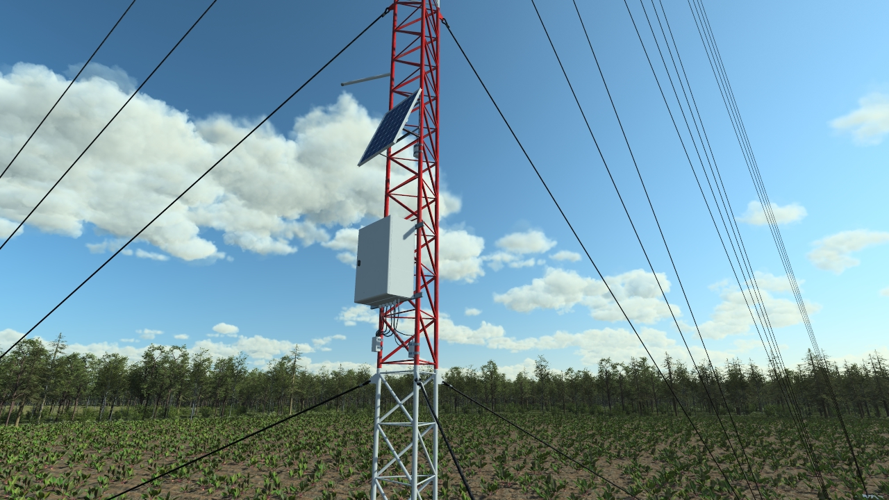 Wind measurements masts with thick cables_2