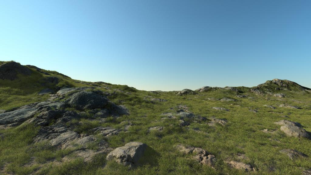 Rocky hills