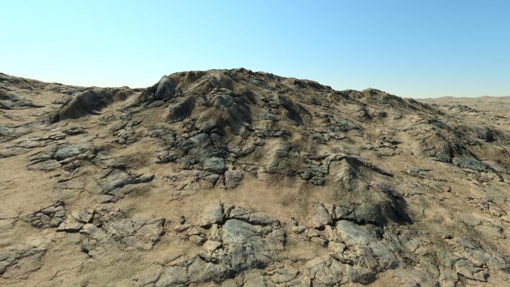 Rocky hills